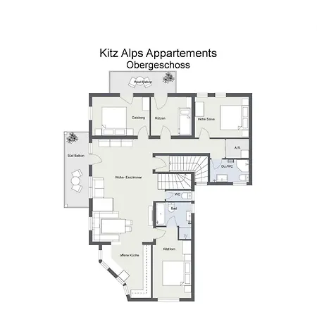 شقة Kitzalps By Alpine Host Helpers كيرشبرغ ان تيرول